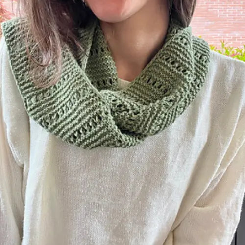 An Italian Summer Scarf — Easy Knit Lace Scarf Pattern
