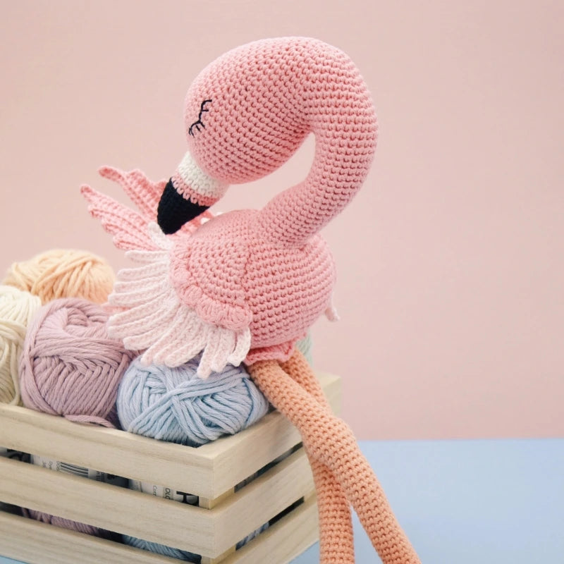 Flamingo Amigurumi Crochet Pattern