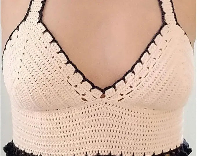 Crochet Bralette Pattern β Summer Festival Crop Top