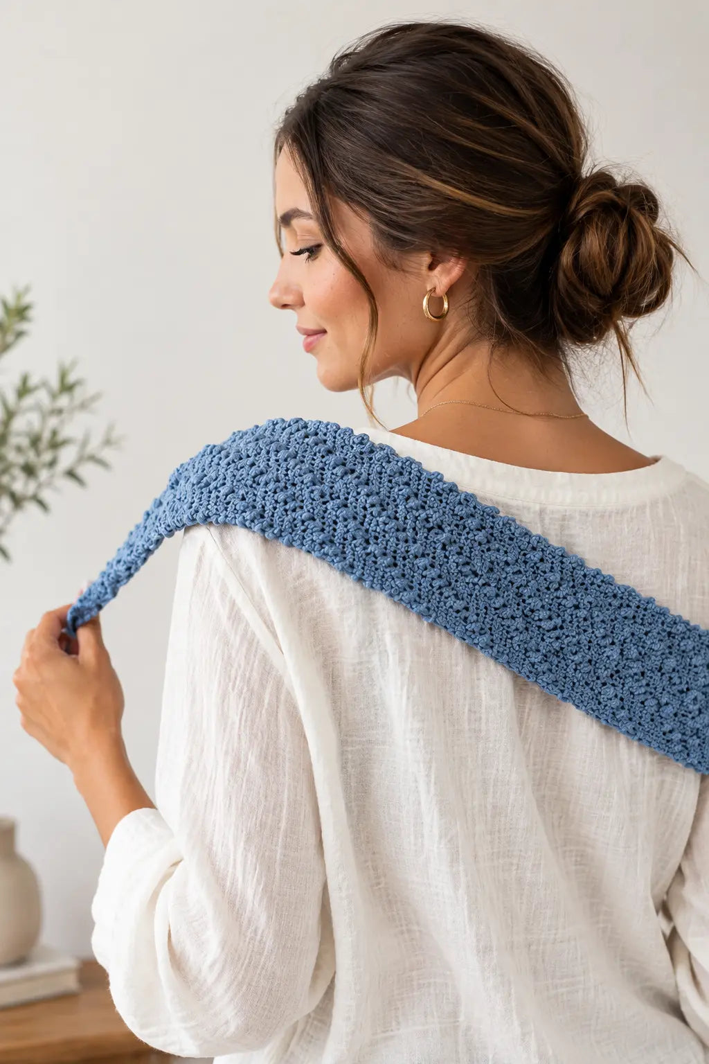 The Reach & Scrub Back Strap — Crochet Pattern