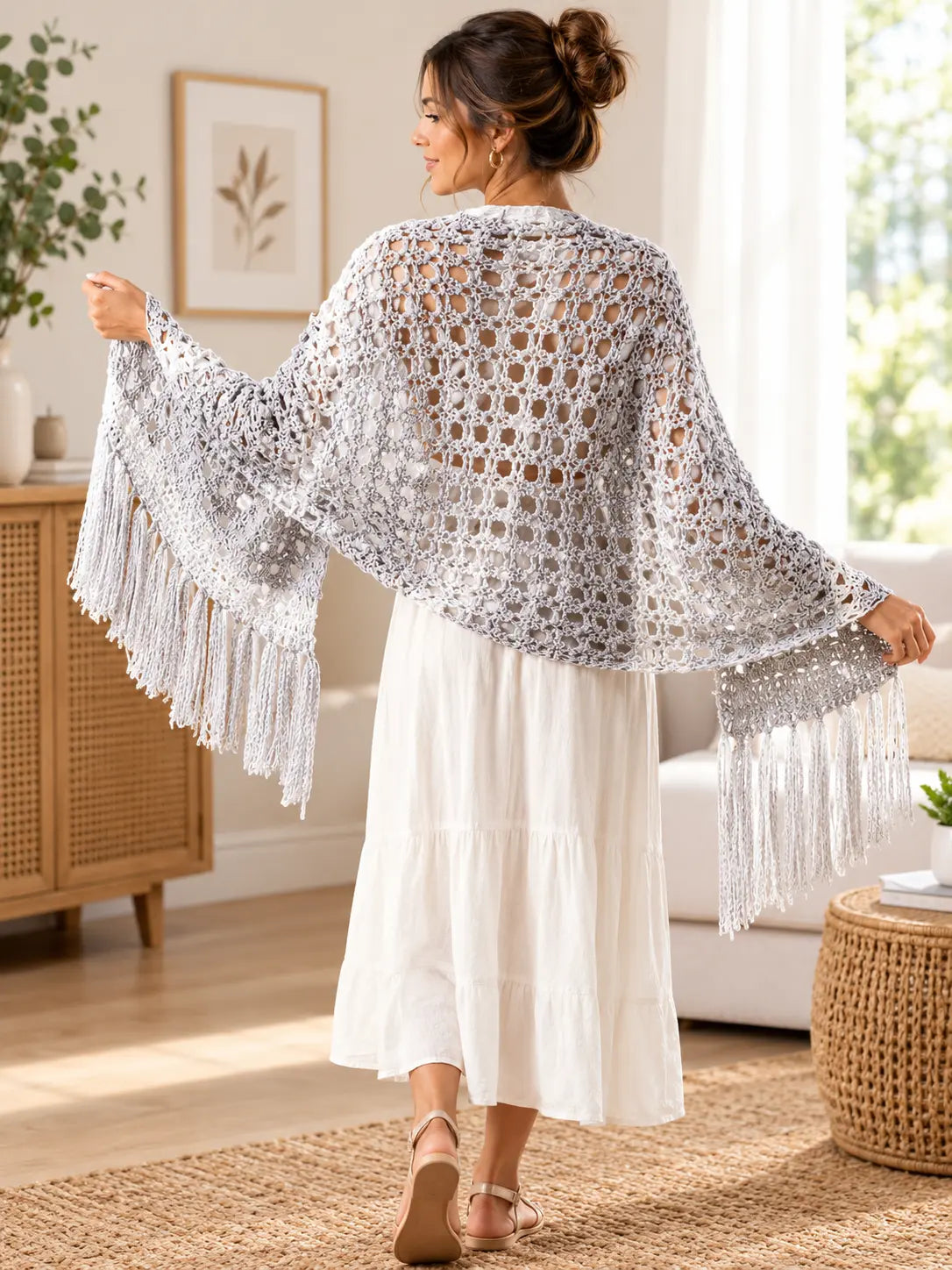 Soft Wrap — Easy Crochet Shawl Pattern
