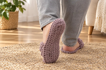 The Sunday Slide Slippers — Crochet Pattern