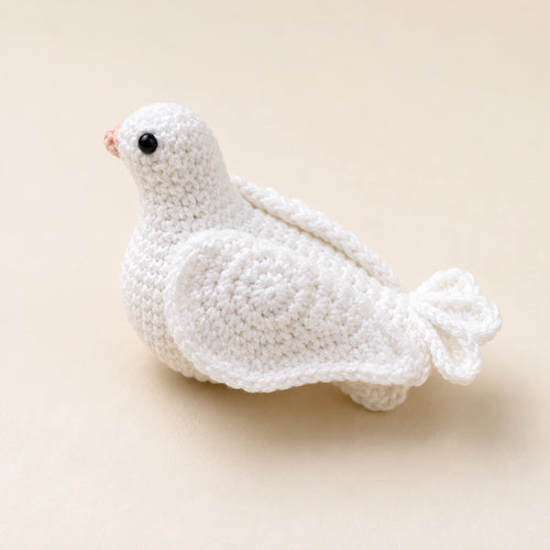 White Dove Crochet Pattern — Easter Dove Amigurumi,