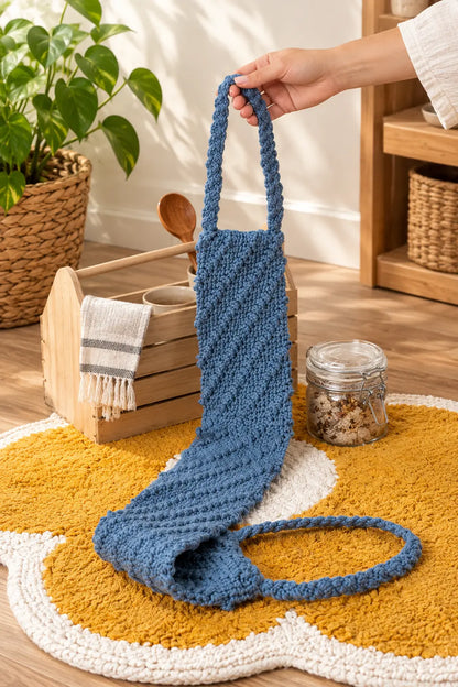 The Reach & Scrub Back Strap — Crochet Pattern