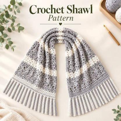 Soft Wrap — Easy Crochet Shawl Pattern