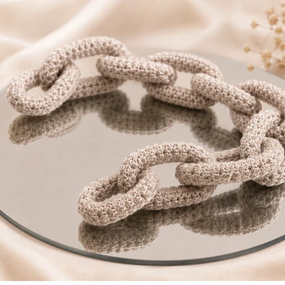Crochet Chunky Chain Link Pattern — Beginner, Bag Strap