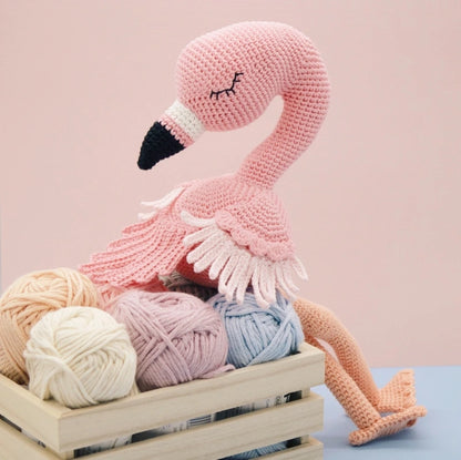 Flamingo Amigurumi Crochet Pattern