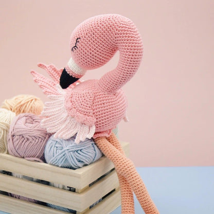Flamingo Amigurumi Crochet Pattern