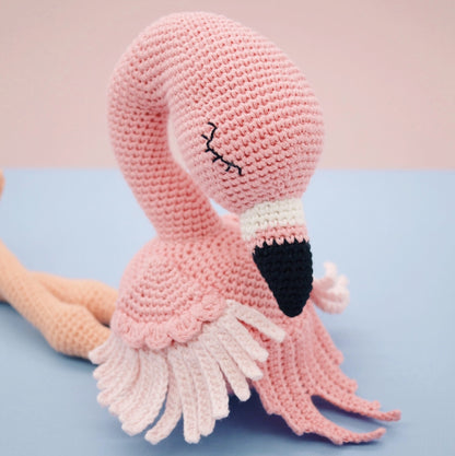 Flamingo Amigurumi Crochet Pattern