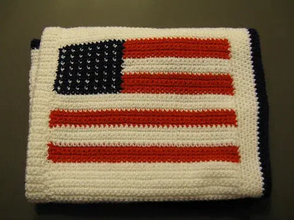 Stars & Stripes Throw — Crochet Pattern