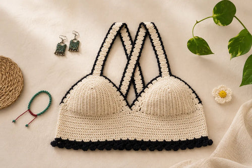 Crochet Bralette Pattern — Summer Festival Crop Top