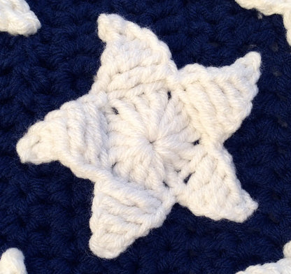 Stars & Stripes Throw — Crochet Pattern