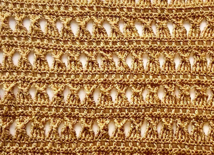Boho Lace Crop Top Crochet Pattern — Long Sleeve Openwork Crop